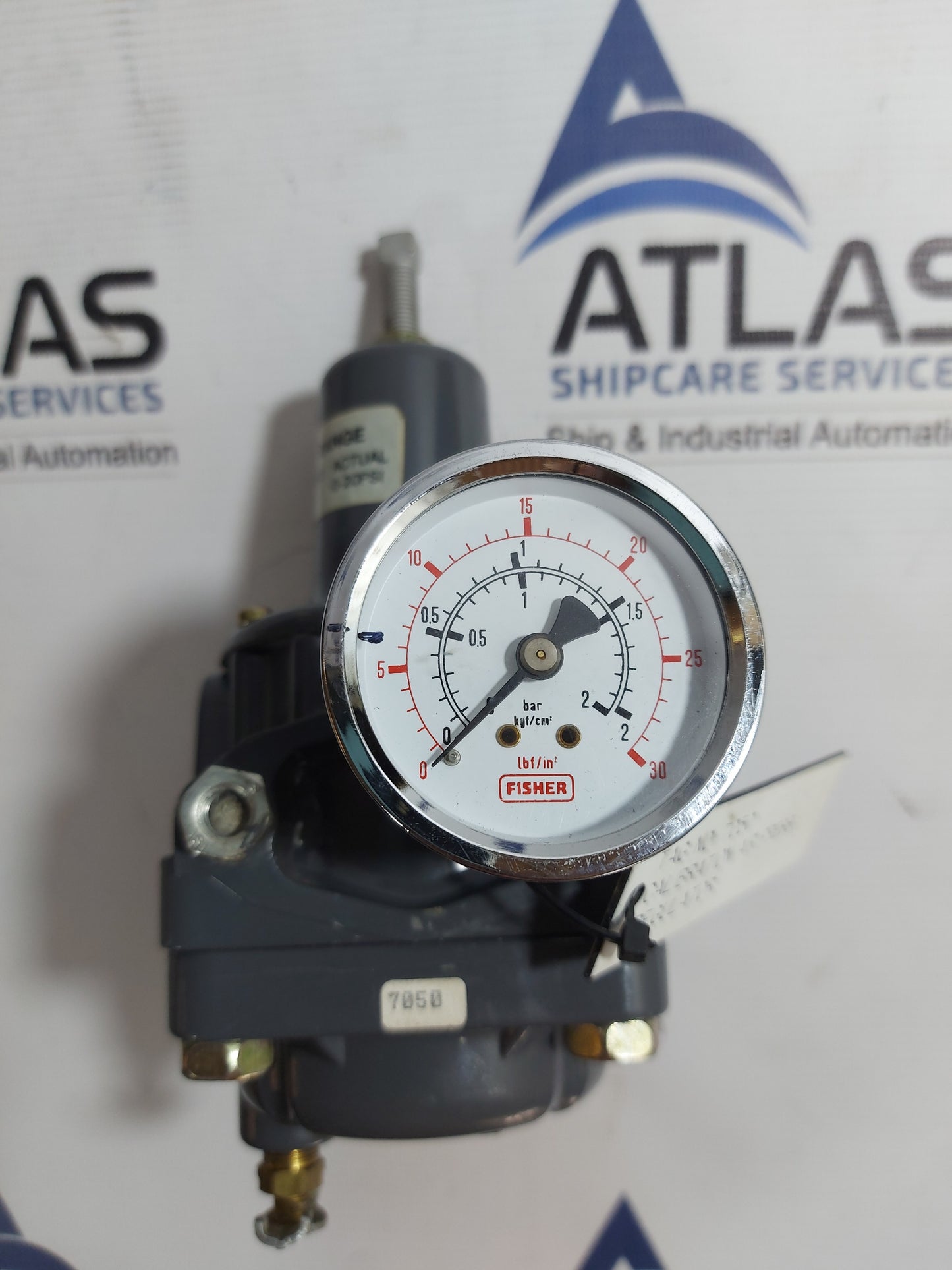 FISHER CONTROLS 67AFR/585 CALIBRATION AIR PRESSURE REGULATOR