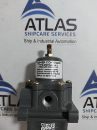 FISHER CONTROLS 67CFR-224/C2 PRESSURE REGULATOR 250 PSIG