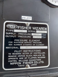 FISHER WIZARD II 4152R PRESSURE CONTROLLER AND TRANSMITTER