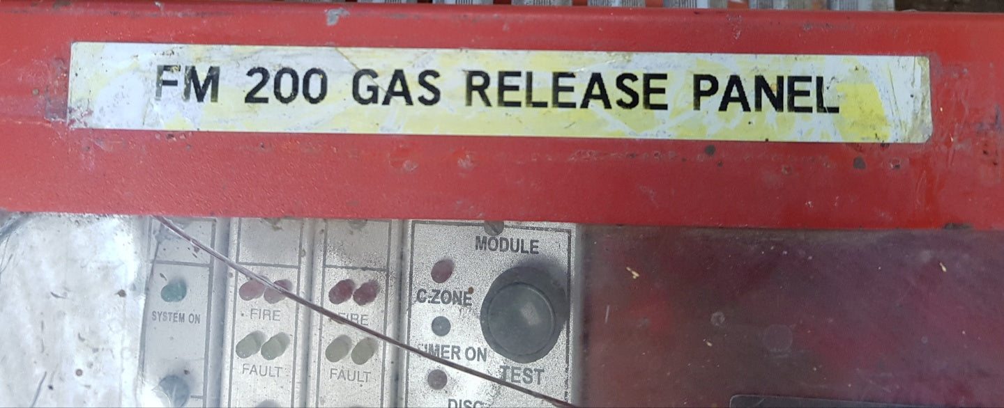 FM 200 GAS RELEASE PANEL 854231603P251