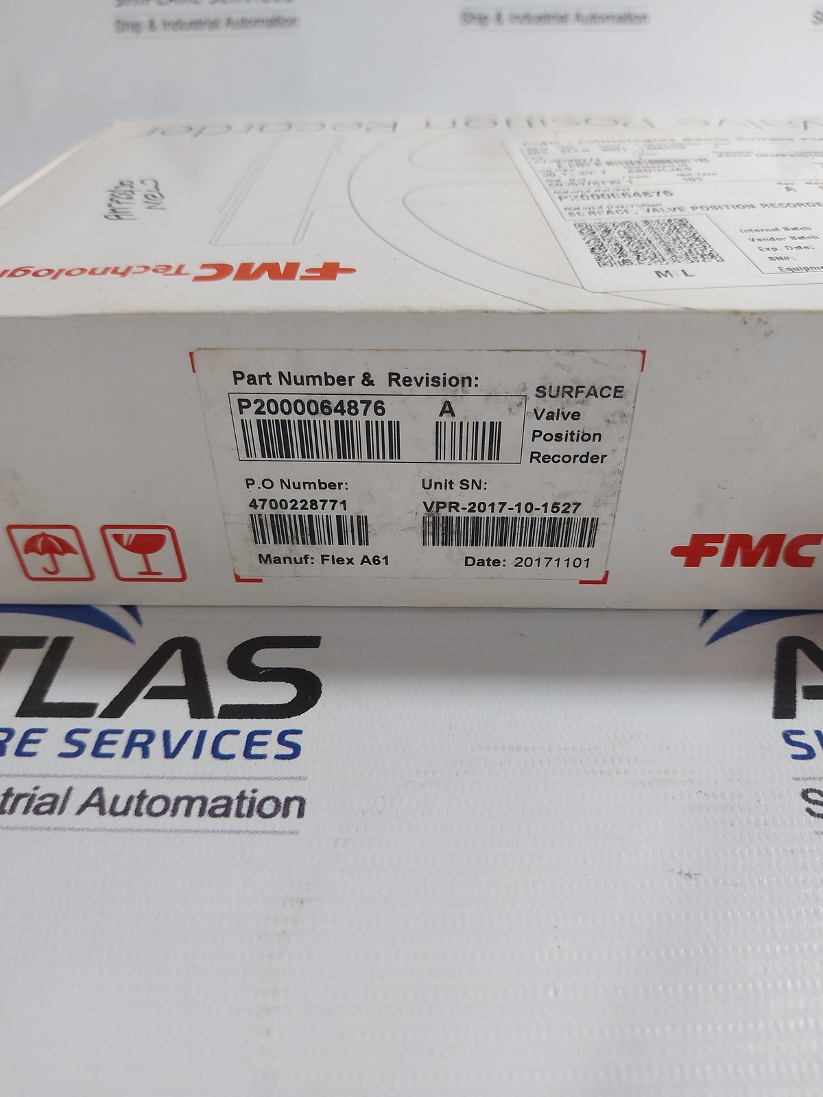 FMC TECHNOLOGIES P2000064876 DIGITAL VALVE POSTION RECORDER