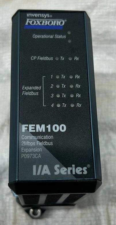 FOXBORO INVENSYS FEM100 COMMUNICATION 2Mbps FIELDBUS EXPANSION MODULE