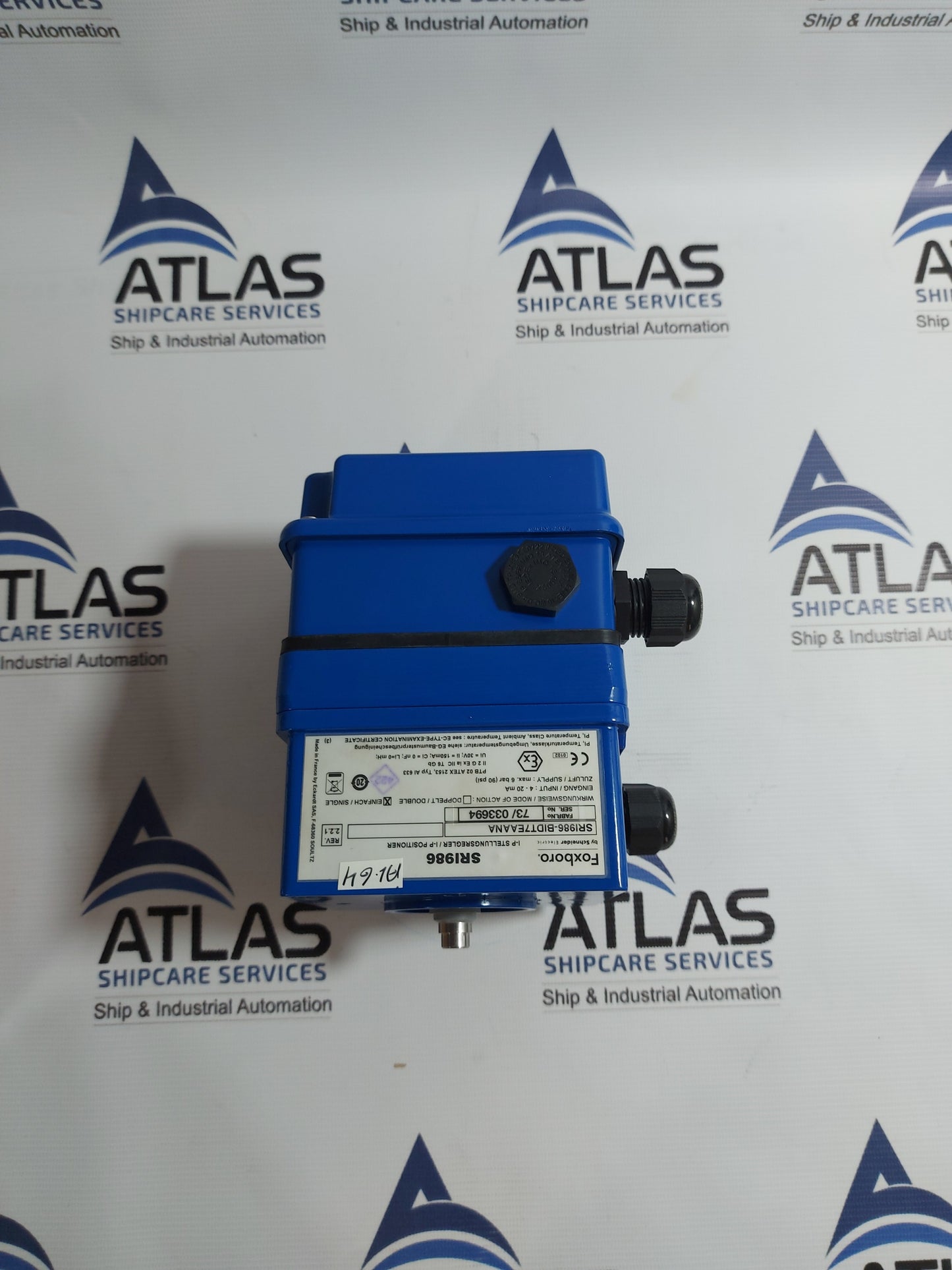 FOXBORO SRI986 ELECTRICAL I-P POSITIONER 4-20mA
