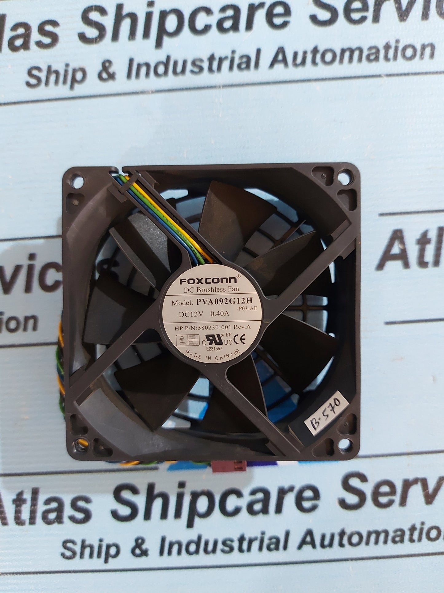 FOXCONN PVA092G12H COOLING FAN 580230-001