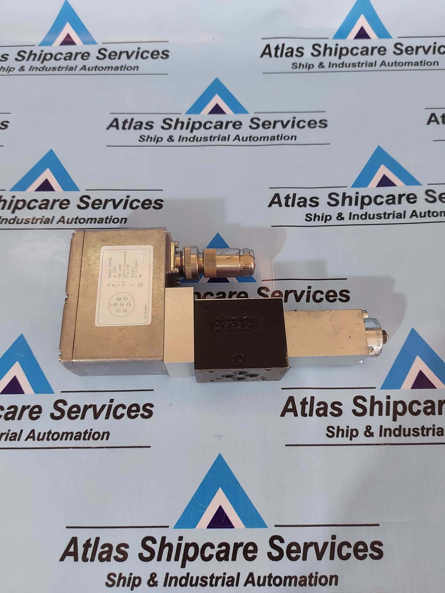 FRAMO SOLENOID VALVE HYDRAULIC SERVO MOOG D816-100 H635