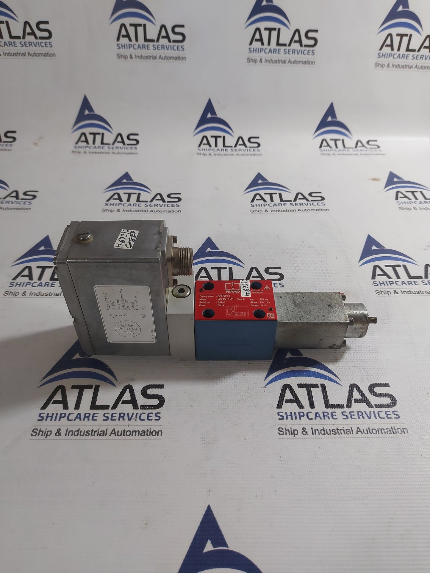 FRAMO D816-101 SOLENOID VALVE REV.D 300 BAR