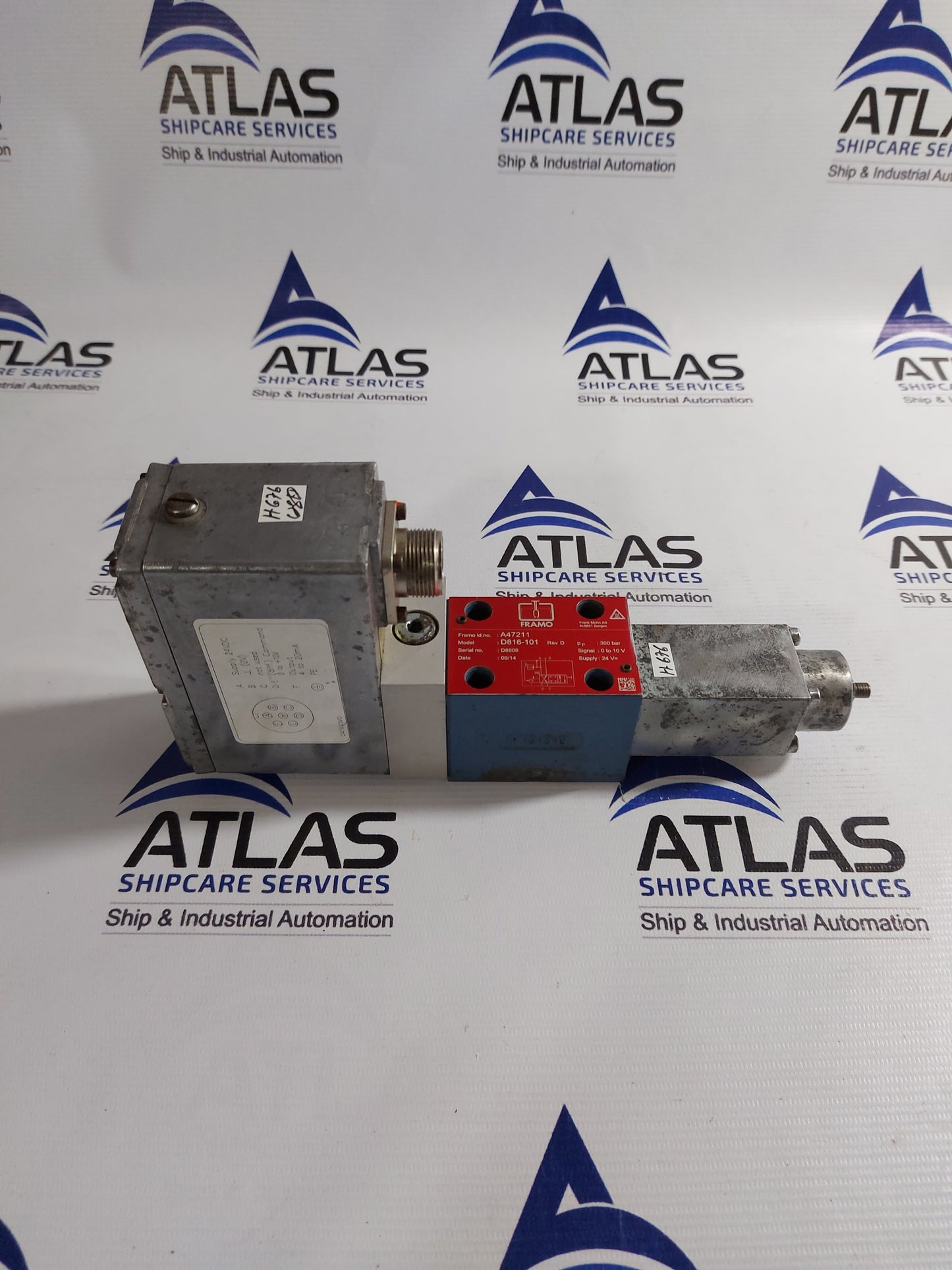 FRAMO D816-101 SOLENOID VALVE REV.D 300 BAR