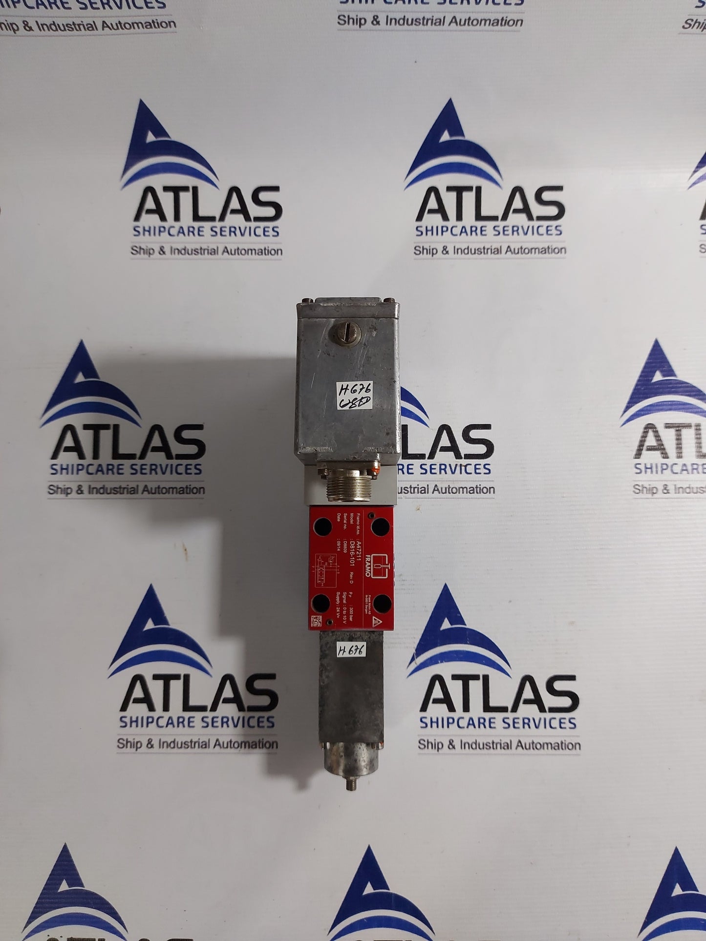 FRAMO D816-101 SOLENOID VALVE REV.D 300 BAR