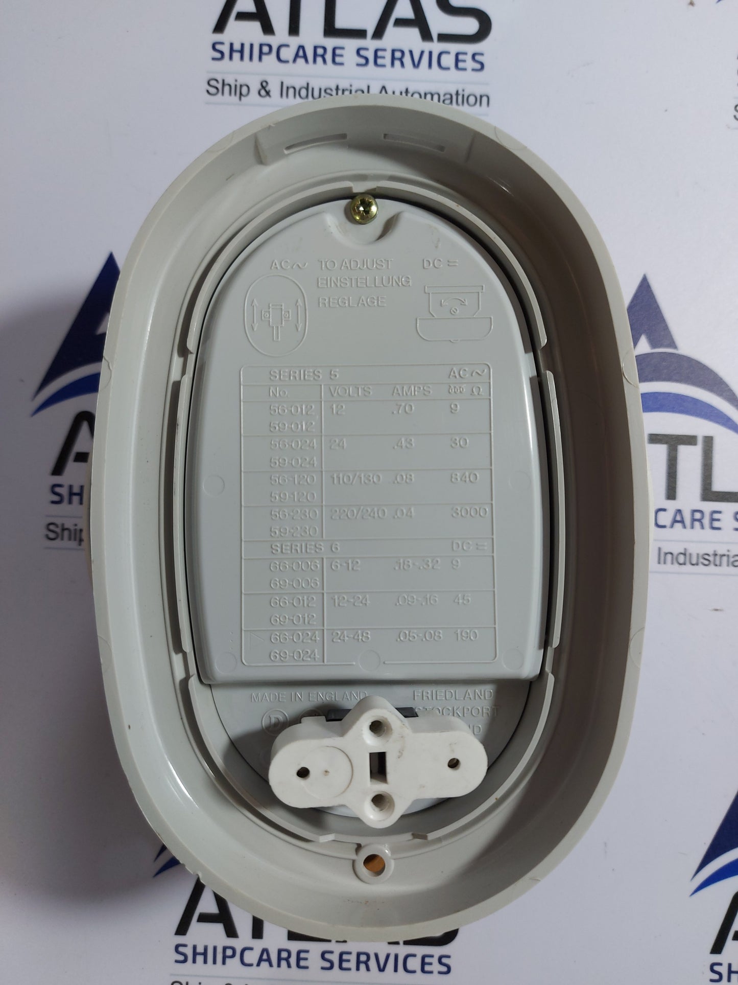 FRIEDLAND 66-24SP 6" INCH GREY MASTER BELL