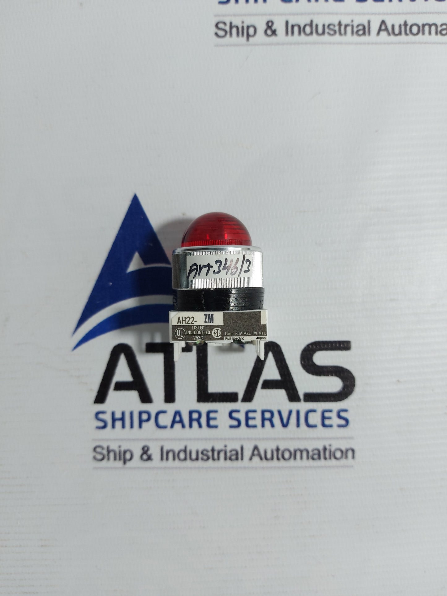 FUJI ELECTRIC AH22-ZMR COMMAND SWITCH LAMP AH22-ZM