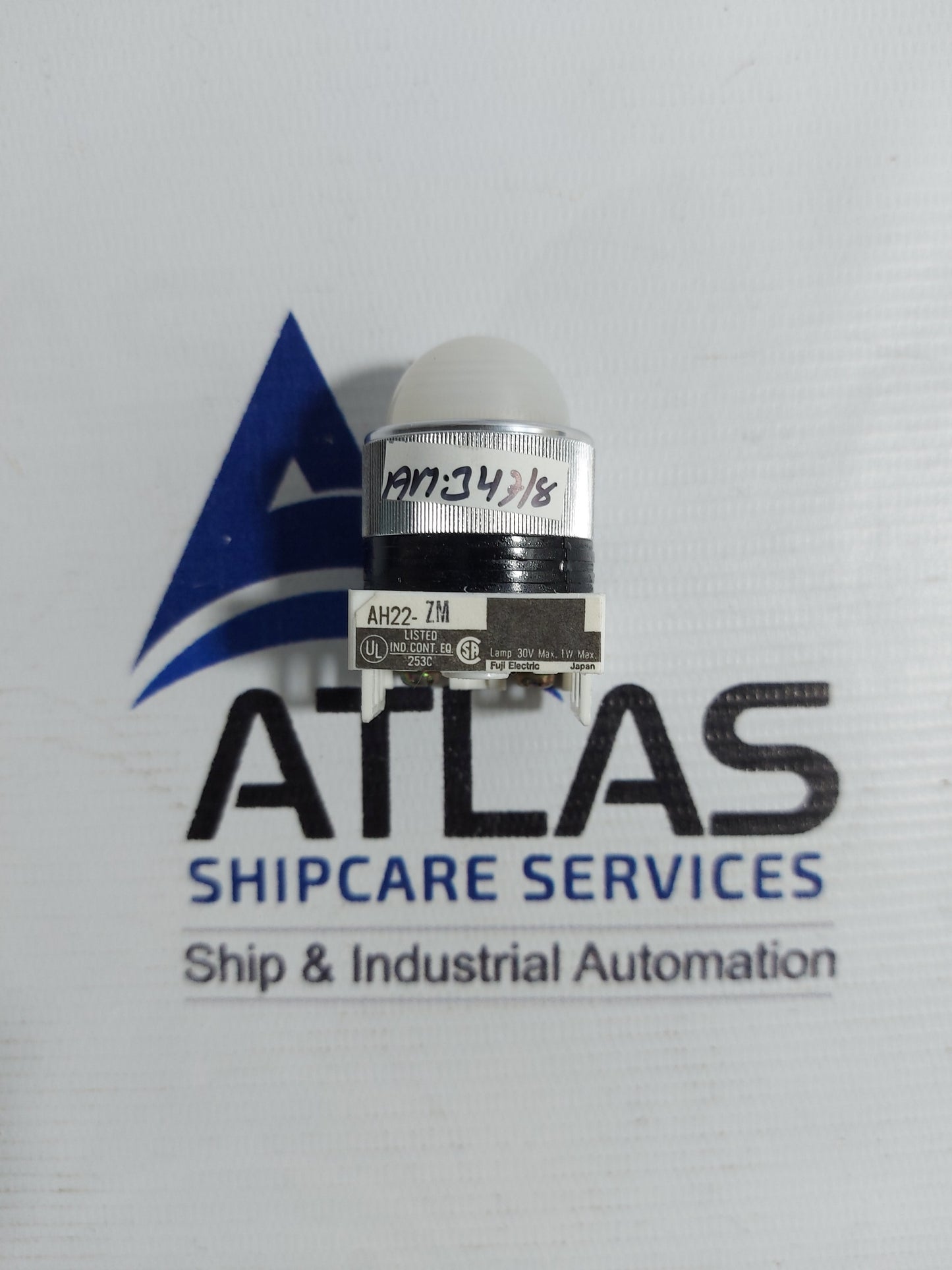 FUJI ELECTRIC AH22-ZMW COMMAND SWITCH LAMP AH22-ZM