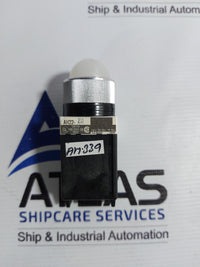 FUJI ELECTRIC AH22-ZMWH INDICATOR LAMP WHITE COMMAND SWITCH