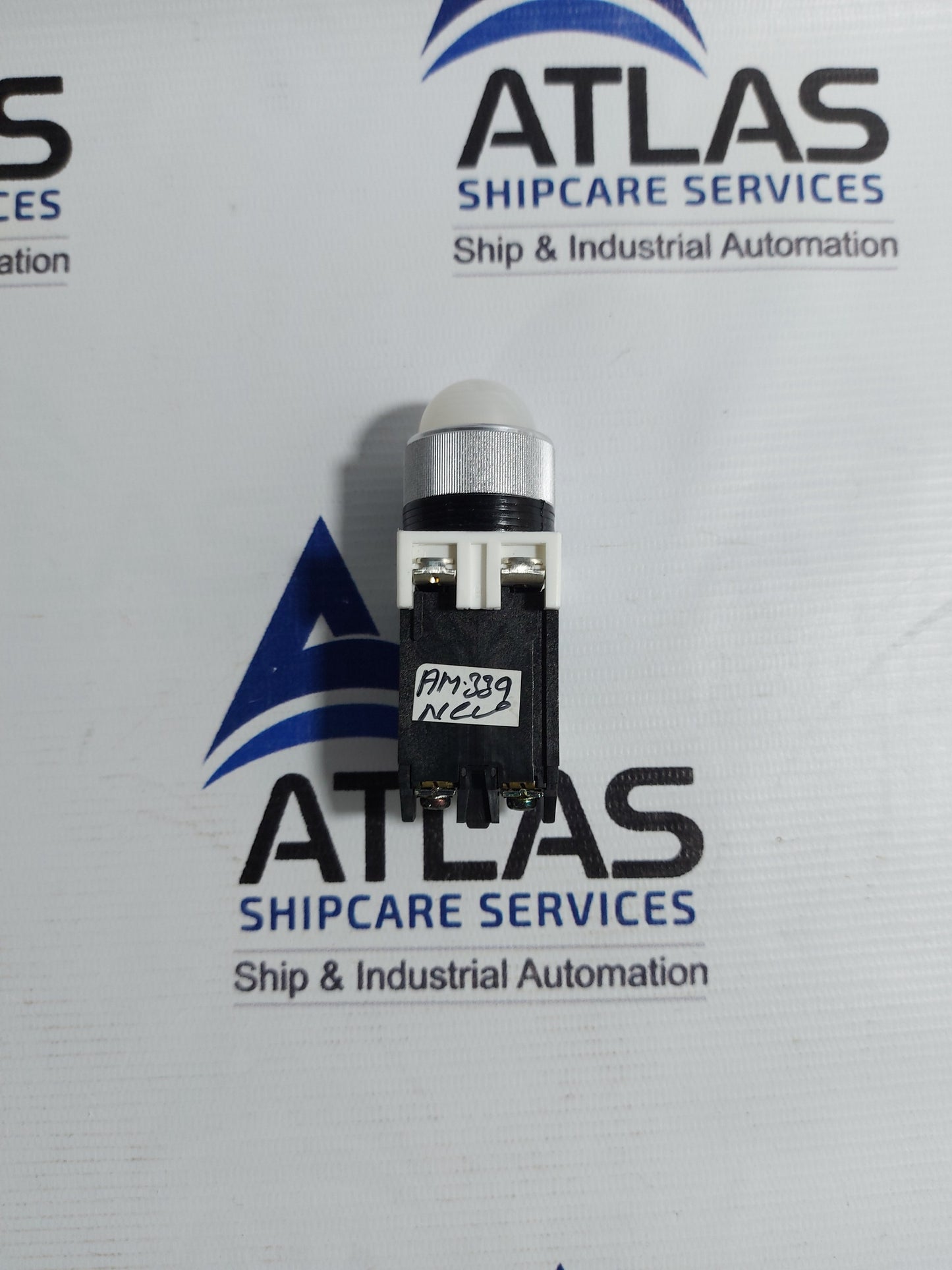 FUJI ELECTRIC AH22-ZMWH INDICATOR LAMP WHITE COMMAND SWITCH
