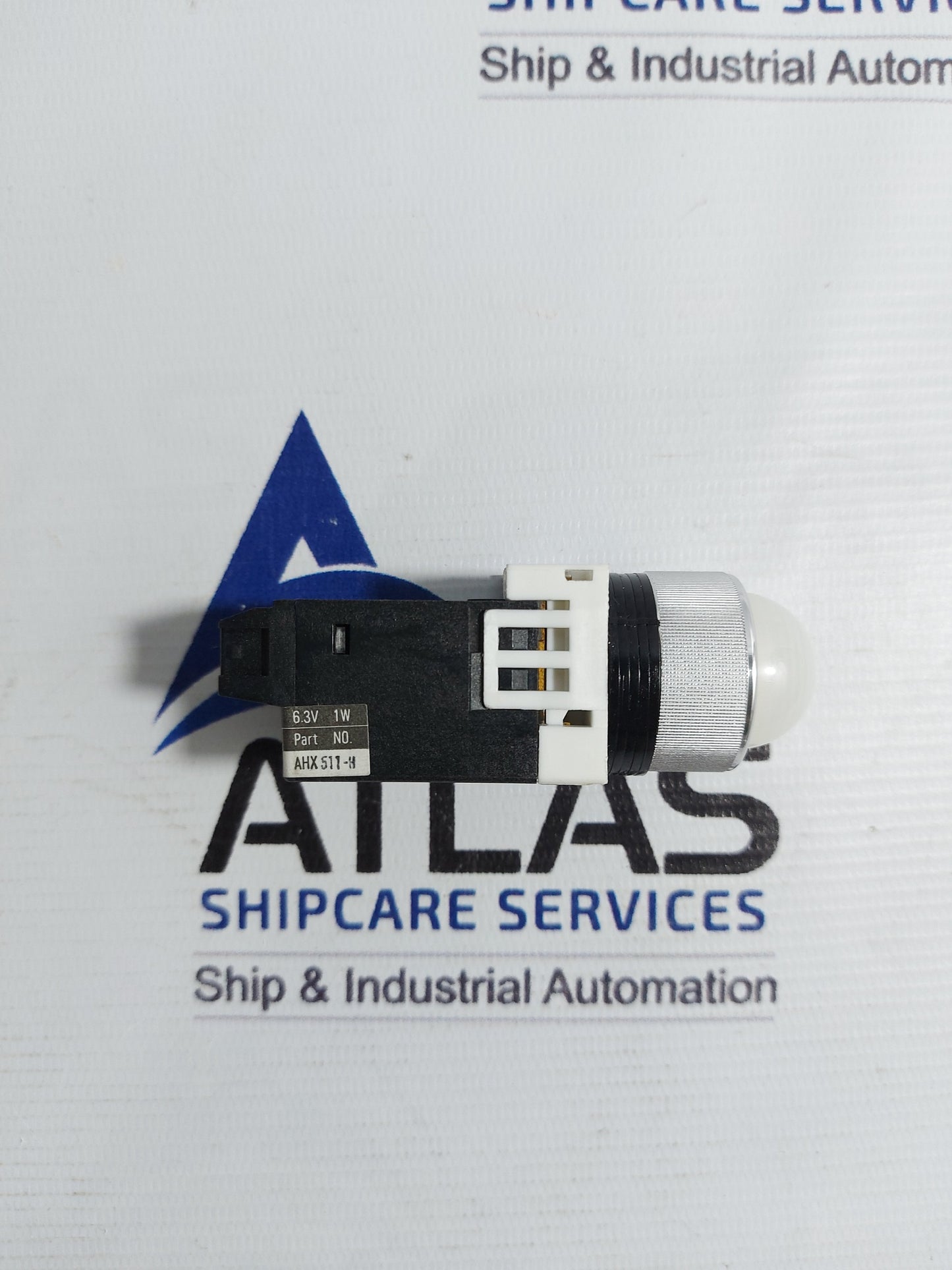 FUJI ELECTRIC AH22-ZMWH INDICATOR LAMP WHITE COMMAND SWITCH