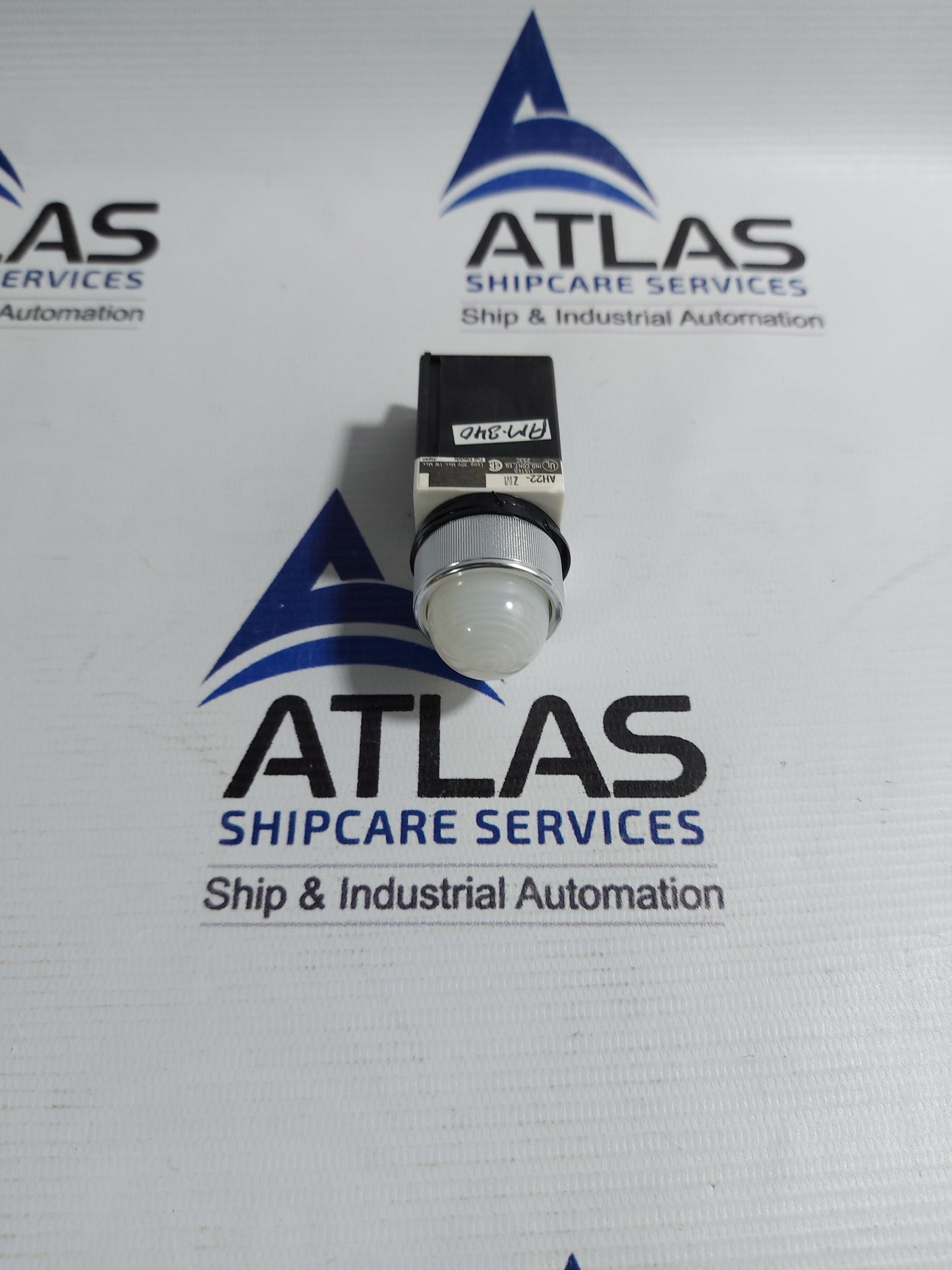 FUJI ELECTRIC AH22-ZMWQ INDICATOR LAMP WHITE COMMAND SWITCH