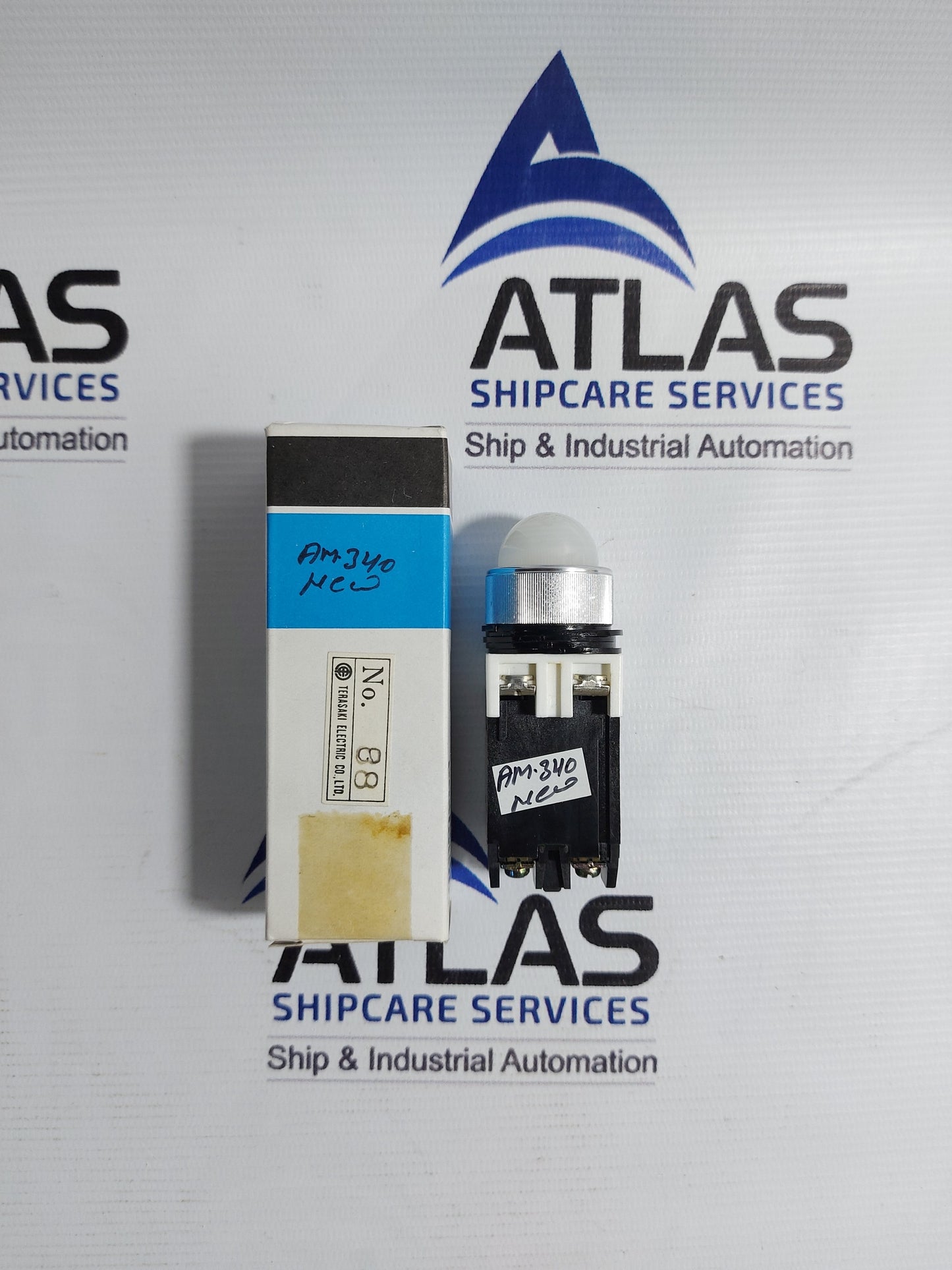 FUJI ELECTRIC AH22-ZMWQ INDICATOR LAMP WHITE COMMAND SWITCH