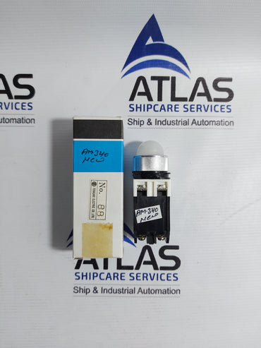 FUJI ELECTRIC AH22-ZMWQ INDICATOR LAMP WHITE COMMAND SWITCH