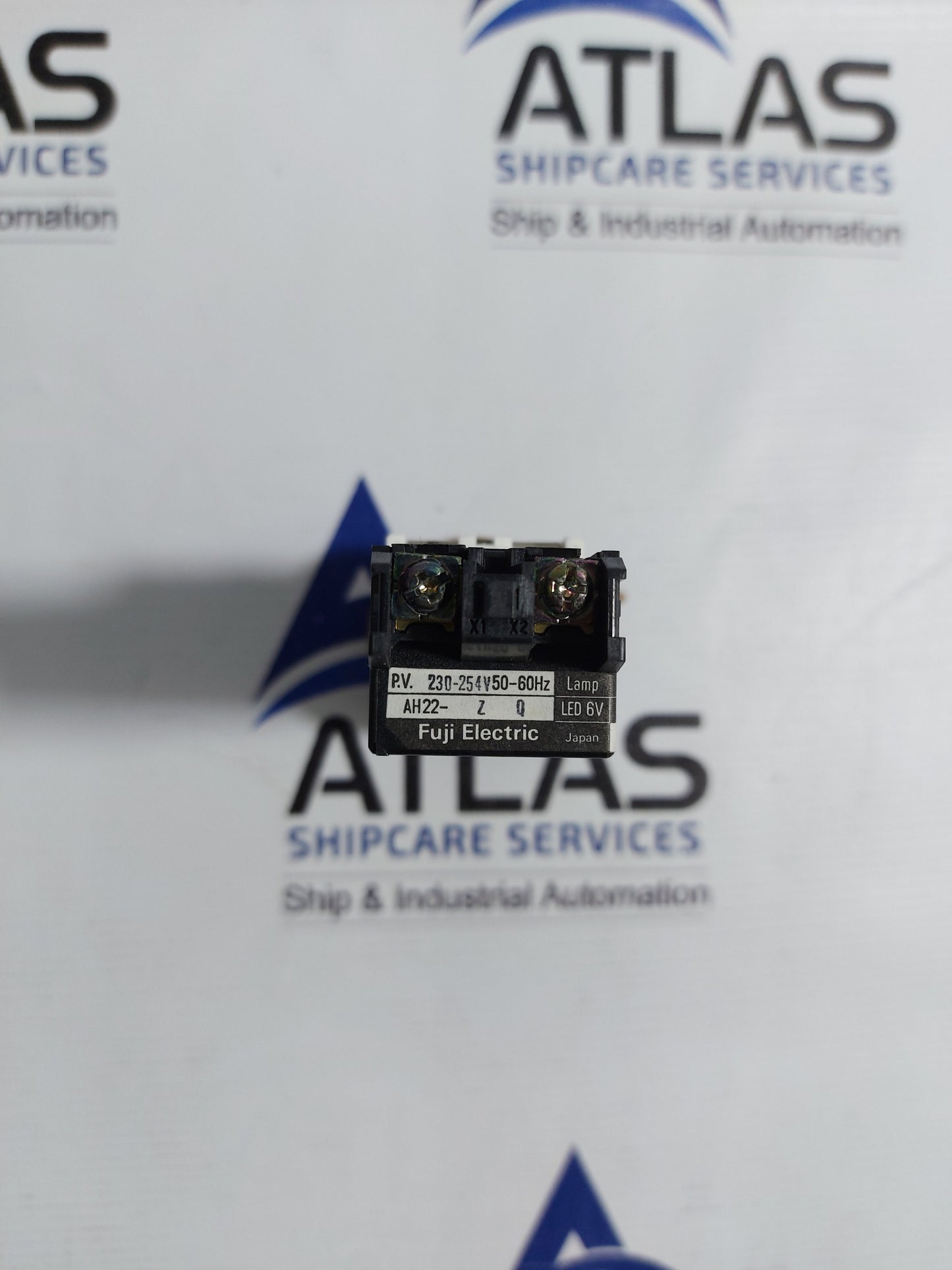 FUJI ELECTRIC AH22-ZMWQ INDICATOR LAMP WHITE COMMAND SWITCH