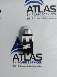 FUJI ELECTRIC AH22-ZMWQ INDICATOR LAMP WHITE COMMAND SWITCH