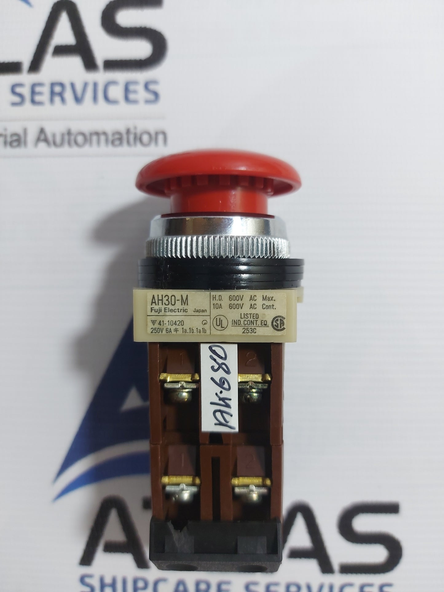 FUJI ELECTRIC AH30-M COMMAND SWITCH 10A 600VAC CONT