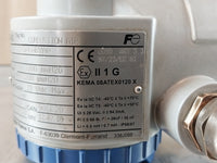 FUJI ELECTRIC FCX-AII FKCX33V5AKABYAA COMBUSTION AIR PRESSURE TRANSMITTER
