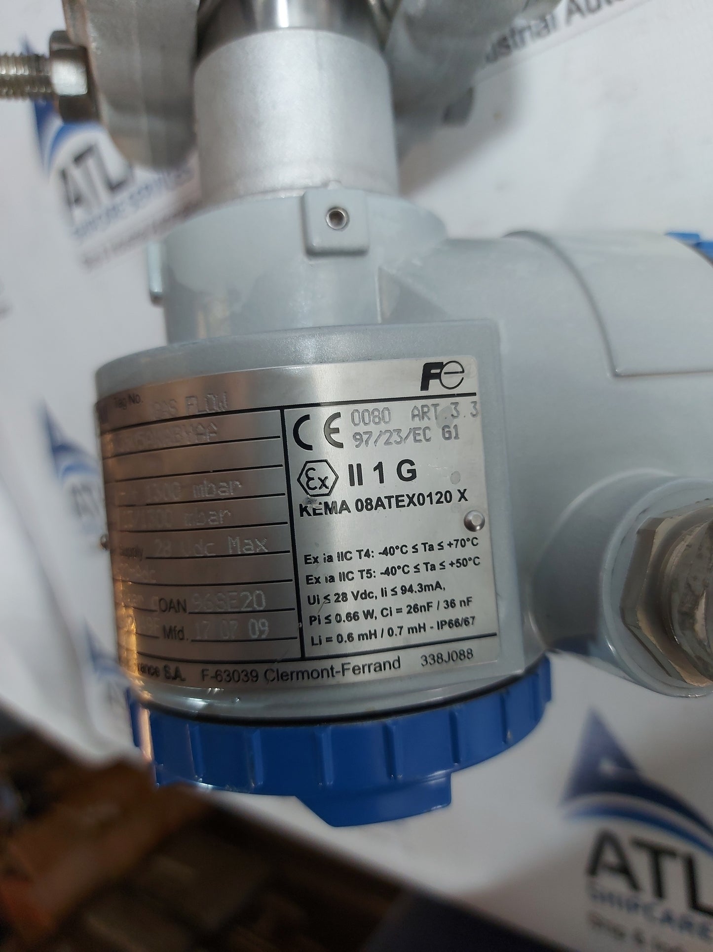 FUJI ELECTRIC FCX-AII FKCX35V5AKABYAA GAS FLOW PRESSURE TRANSMITTER