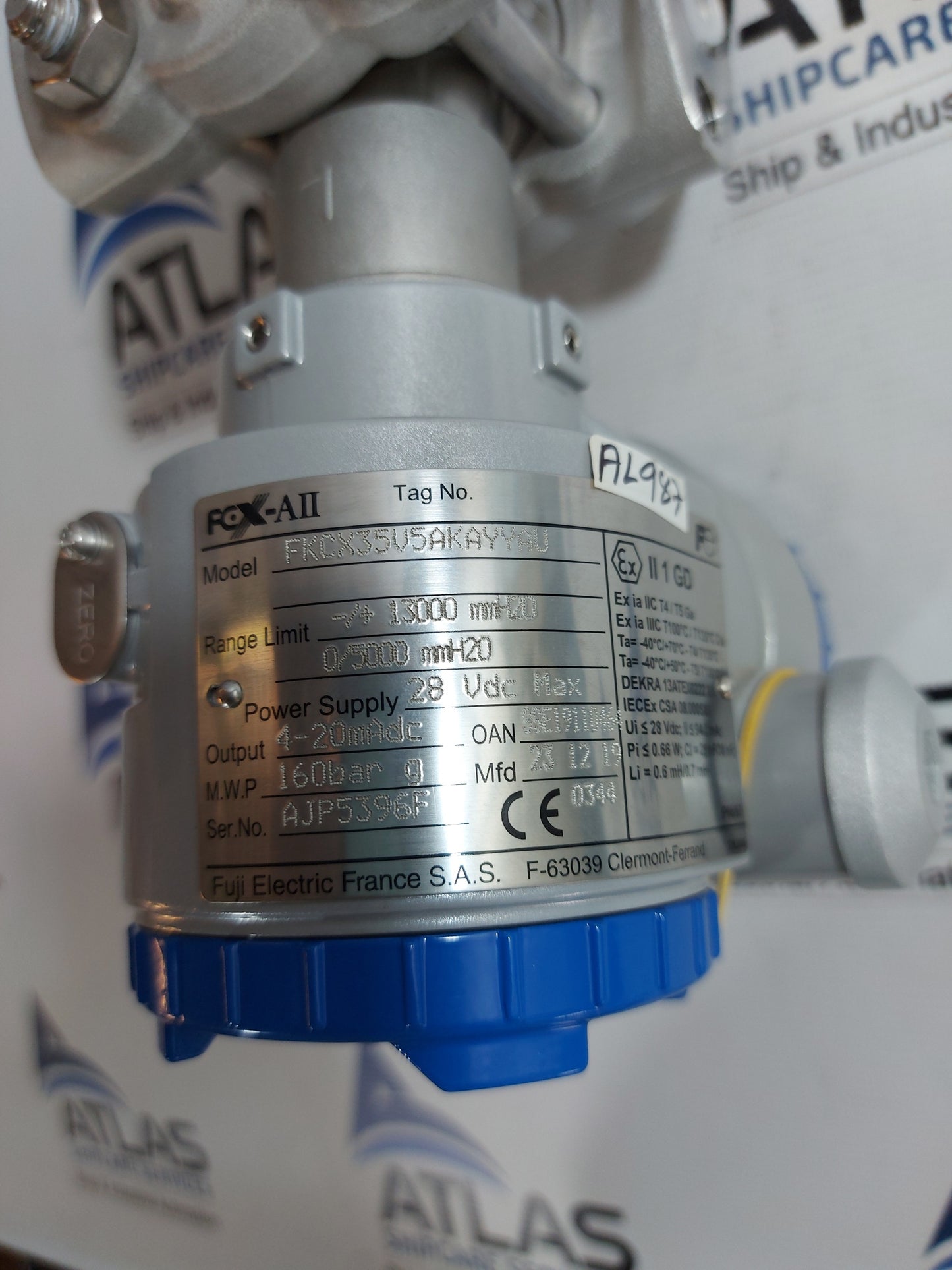 FUJI ELECTRIC FCX-AII FKCX35V5AKAYYAU PRESSURE TRANSMITTER