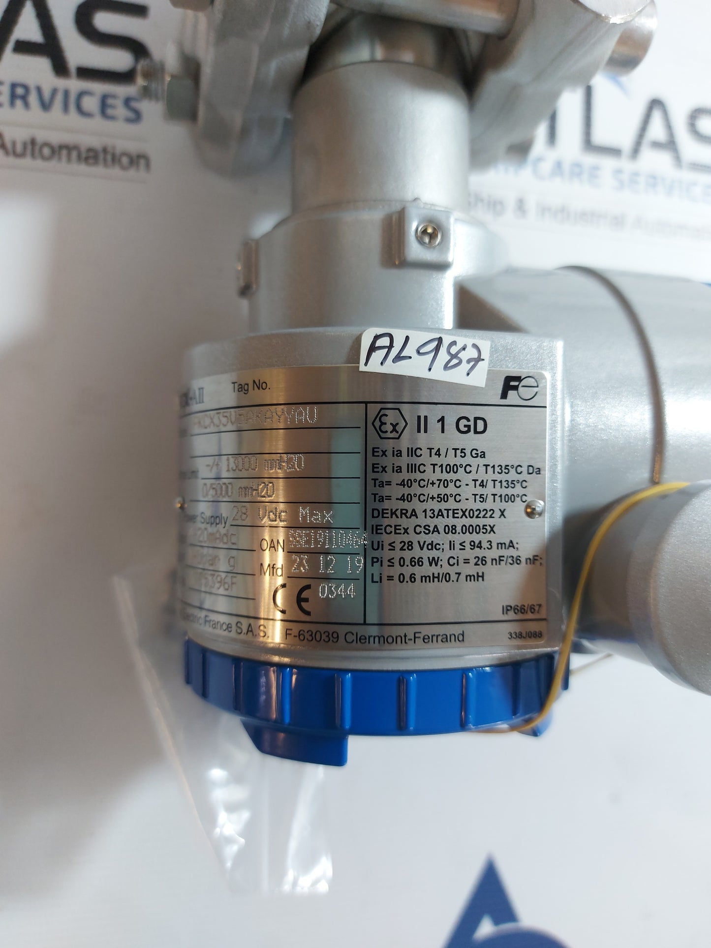 FUJI ELECTRIC FCX-AII FKCX35V5AKAYYAU PRESSURE TRANSMITTER