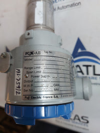 FUJI ELECTRIC FCX-AII FKPV02V5AKABYOY GAS HEADER PRESSURE TRANSMITTER