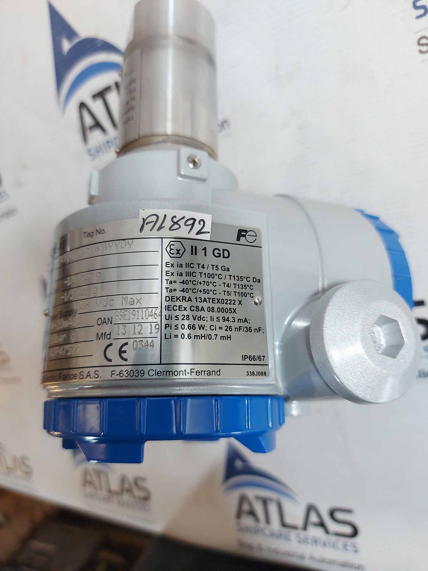 FUJI ELECTRIC FCX-AII FKPV02V5AKAYYOY PRESSURE TRANSMITTER