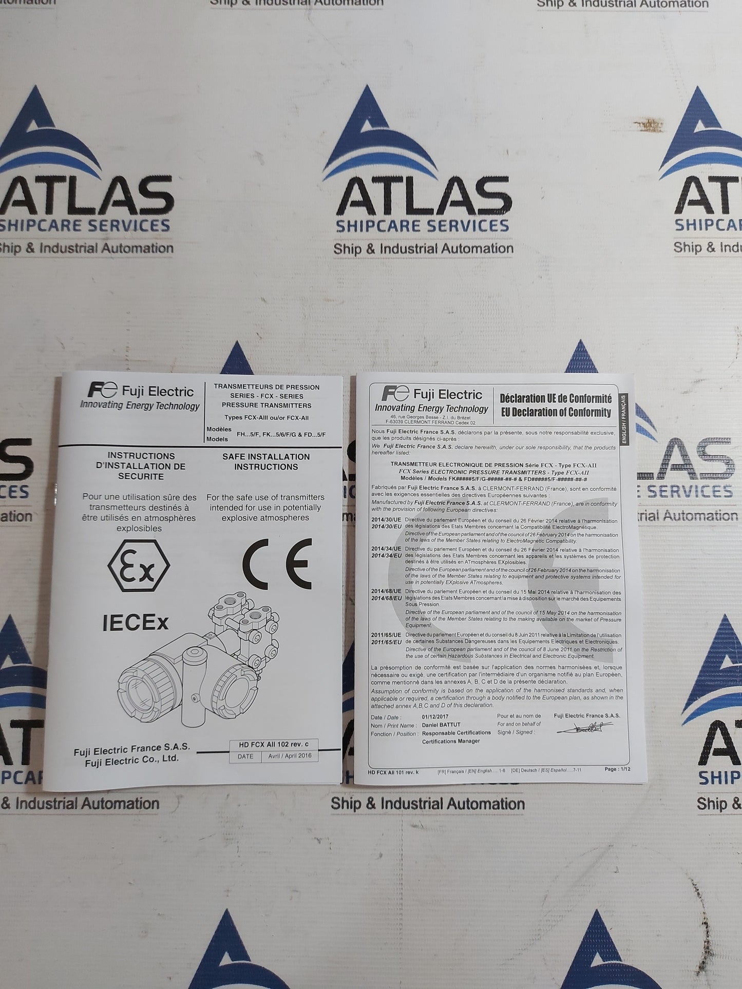 FUJI ELECTRIC FCX-AII FKPV02V5AKAYYOY PRESSURE TRANSMITTER