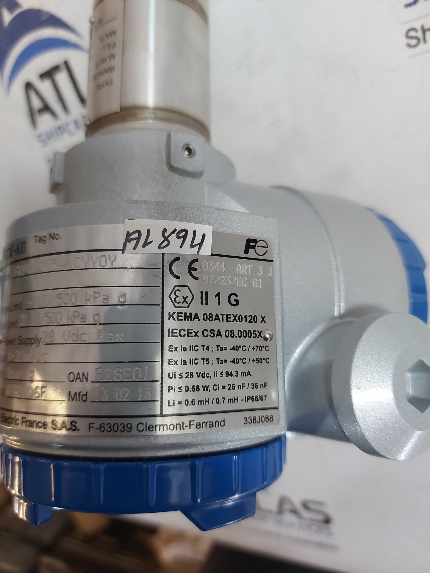 FUJI ELECTRIC FCX-AII FKPV02V5AKCYYOY PRESSURE TRANSMITTER