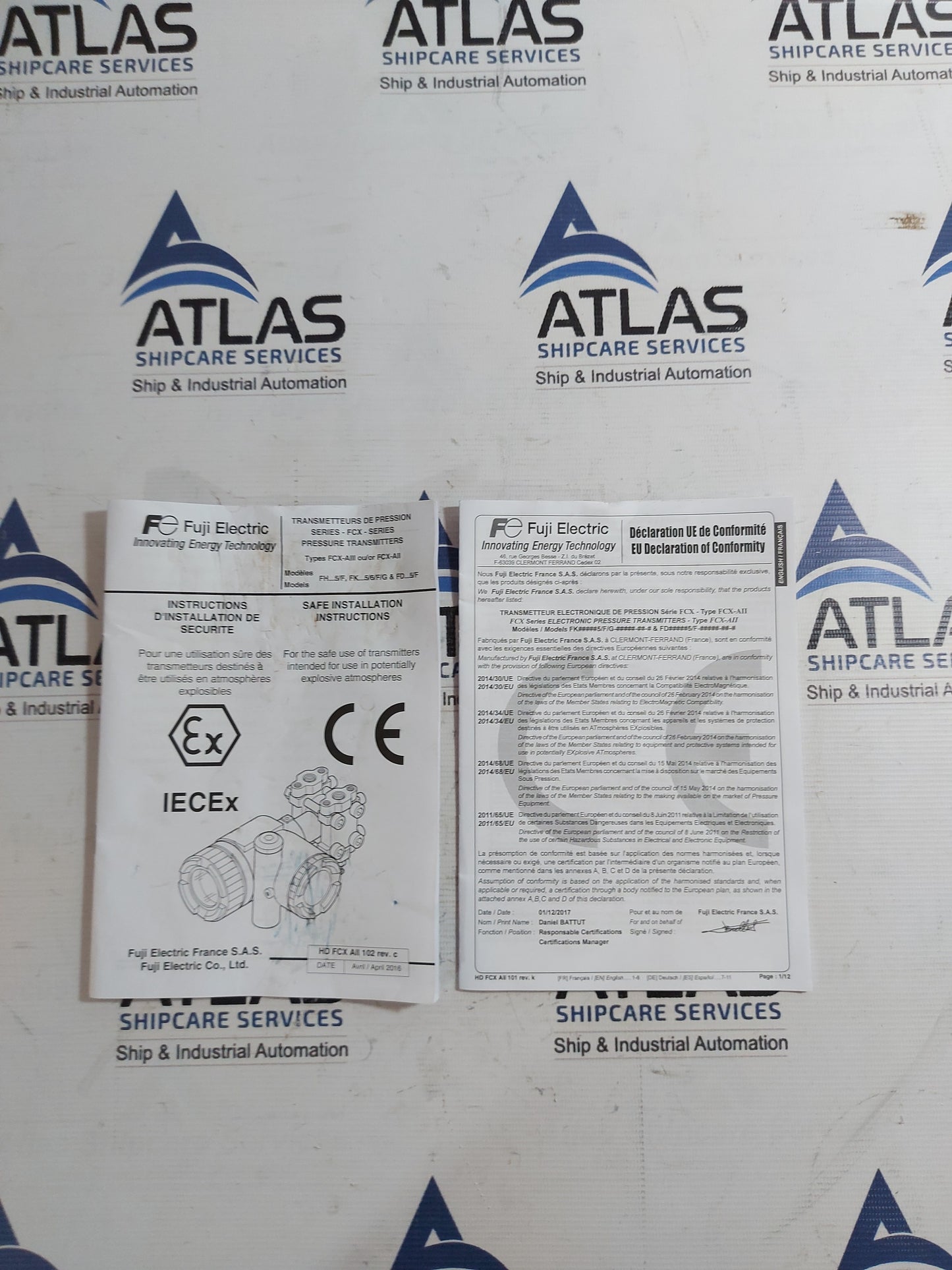 FUJI ELECTRIC FCX-AII FKPV02V5AKCYYOY PRESSURE TRANSMITTER