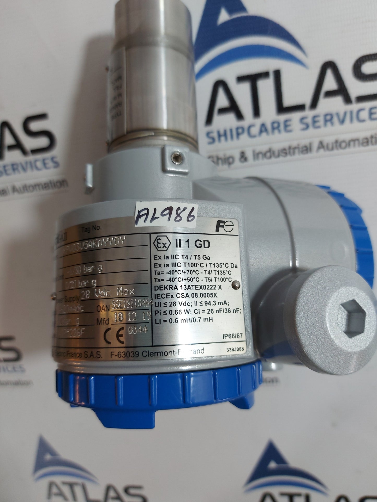 FUJI ELECTRIC FCX-AII FKPV03V5AKAYY0Y PRESSURE TRANSMITTER