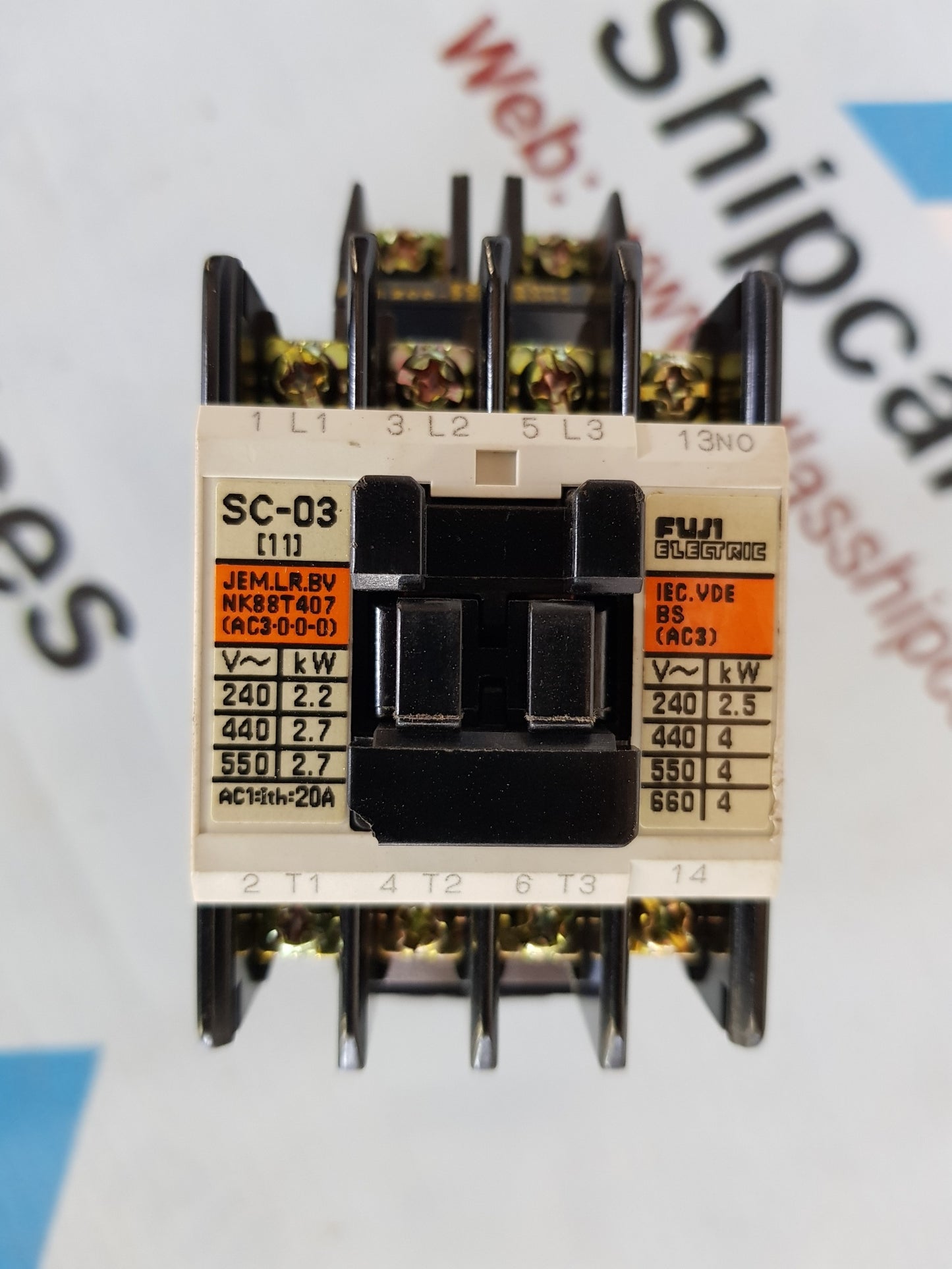 FUJI ELECTRIC SC-03 CONTACTOR