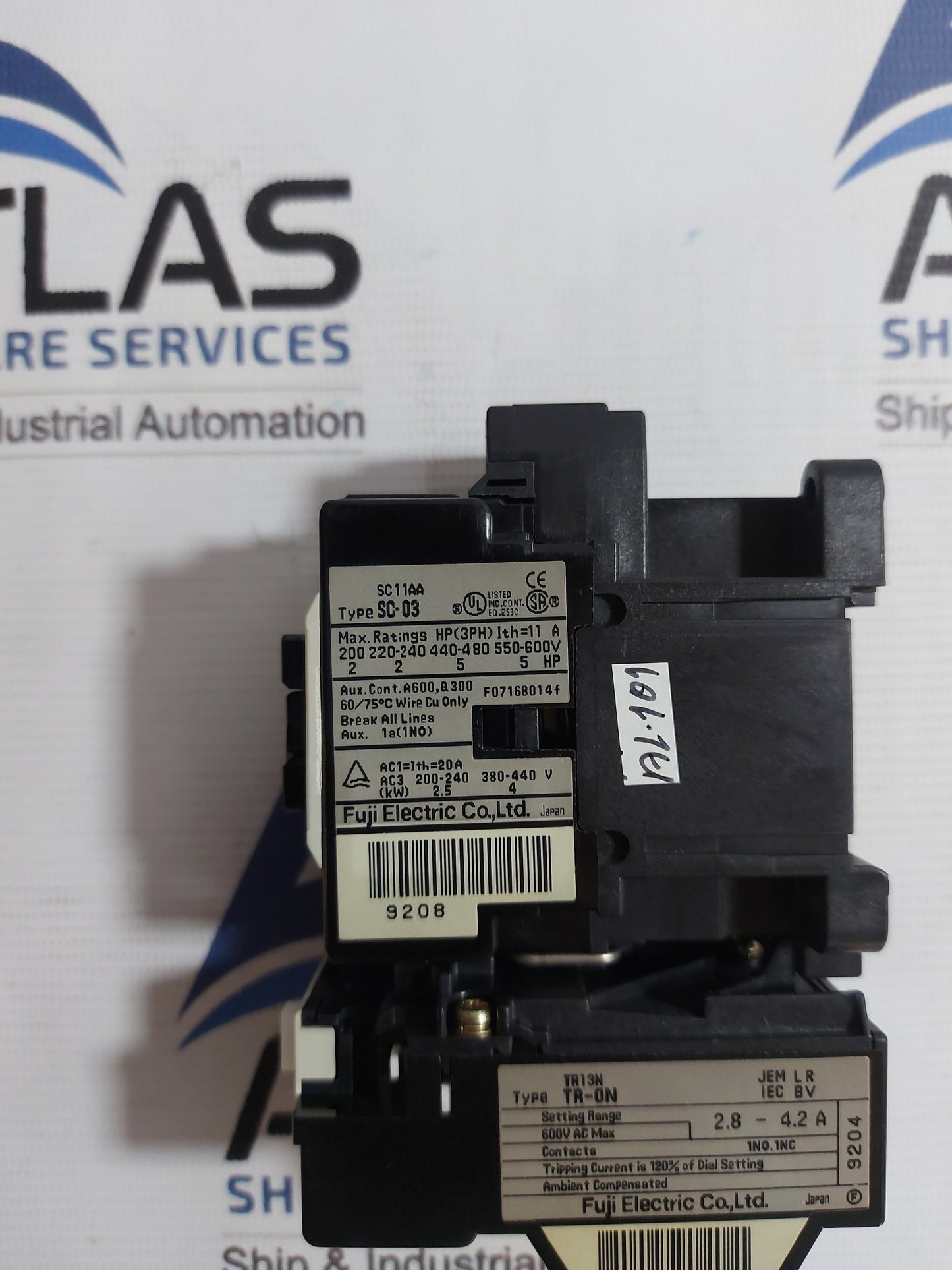 FUJI ELECTRIC SC-03 [11] MAGNETIC CONTACTOR 11A 220V