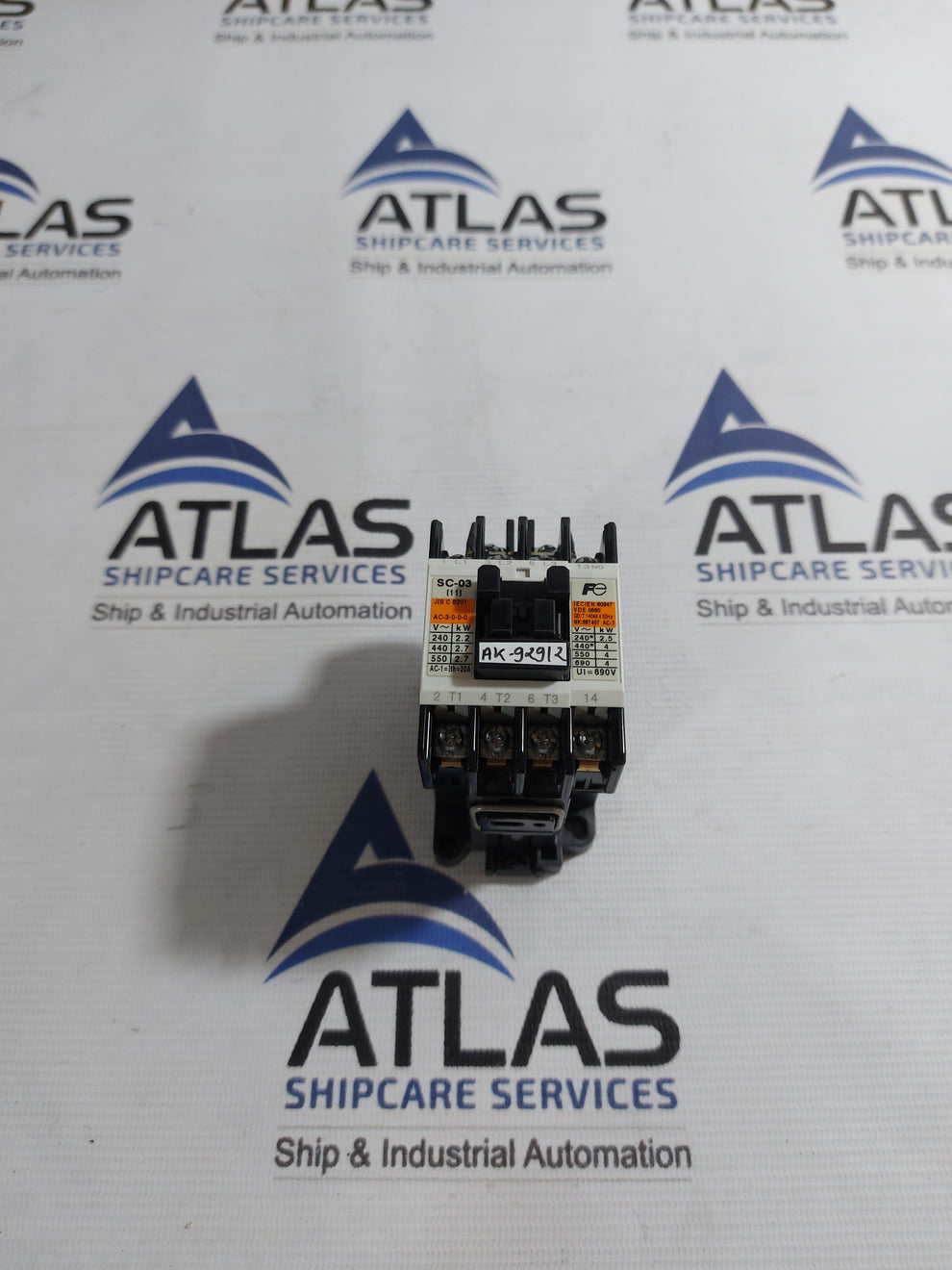 FUJI ELECTRIC SC-03 [11] MAGNETIC CONTACTOR 200/220V 20A – Atlas ...