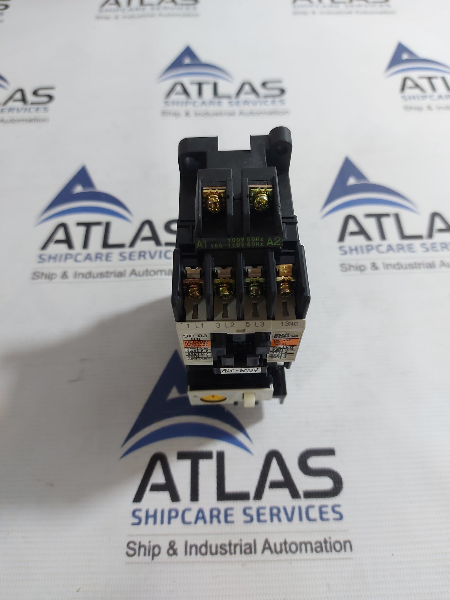 FUJI ELECTRIC SC-03 [11] MAGNETIC CONTACTOR WITH TR-ON OVERLOAD RELAY