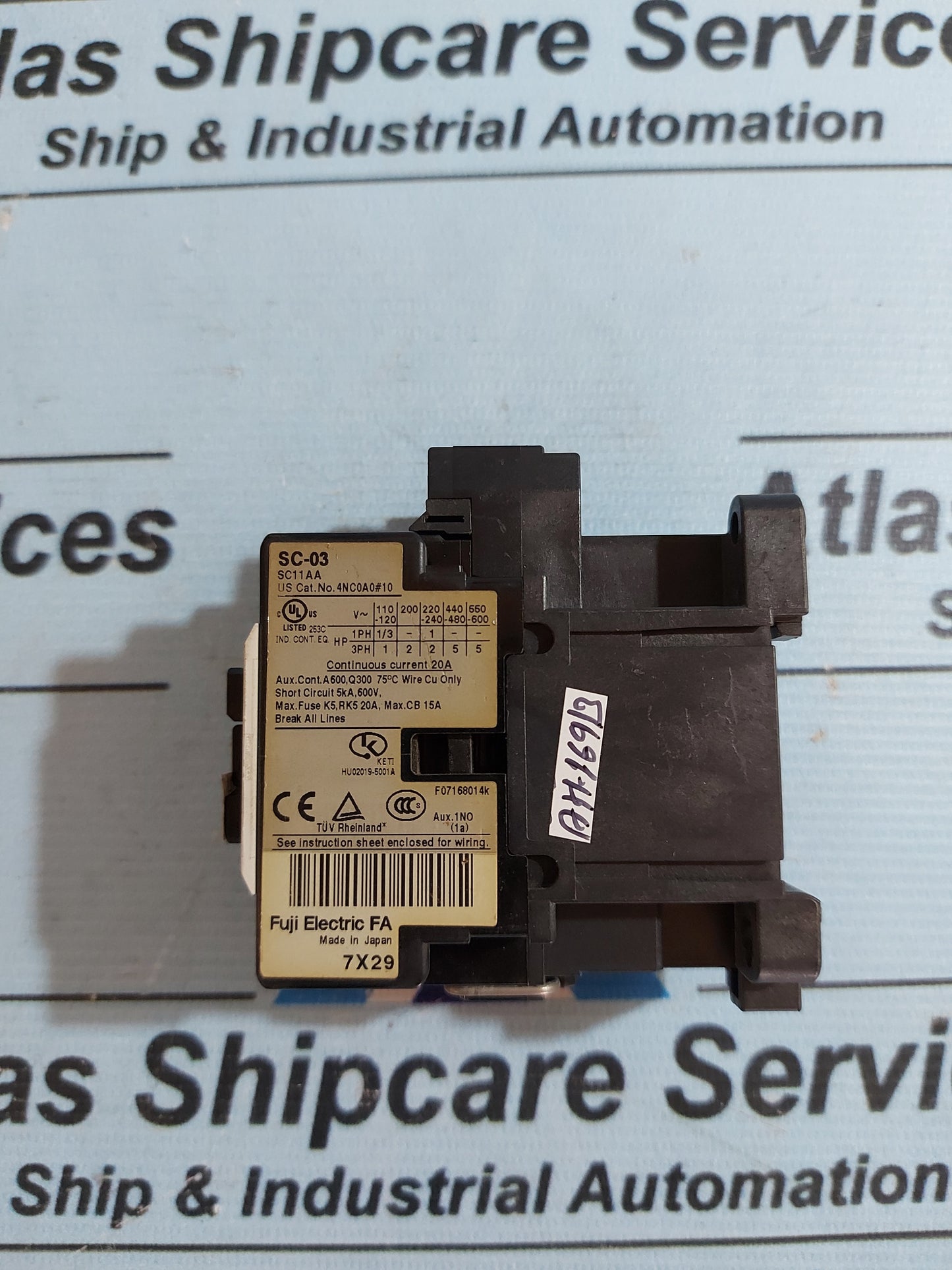 FUJI ELECTRIC SC-03 [11] MAGNETIC CONTACTOR