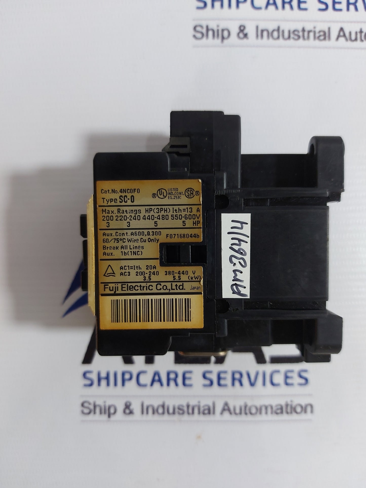 FUJI ELECTRIC SC-0(13) MAGNETIC CONTACTOR 13A SC-0