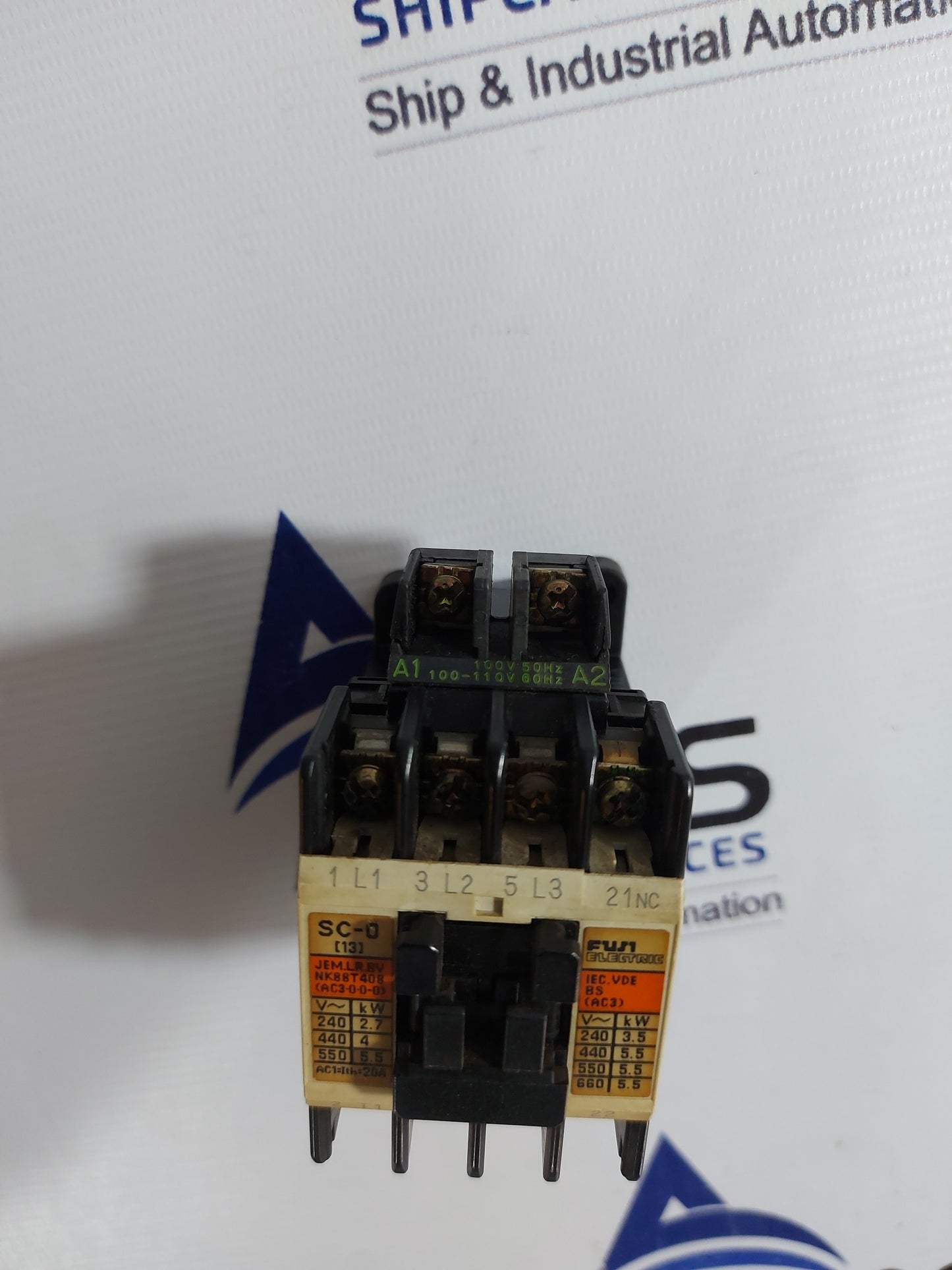 FUJI ELECTRIC SC-0(13) MAGNETIC CONTACTOR 13A SC-0