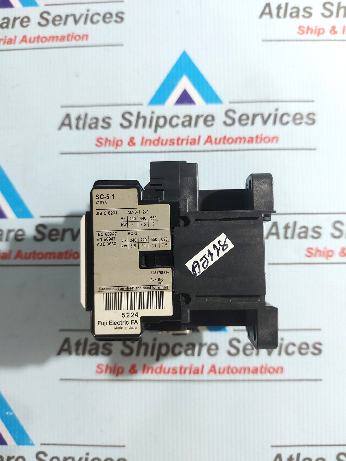 FUJI ELECTRIC SC-5-1 Z103A CONTACTOR 32A 100-110V 60Hz