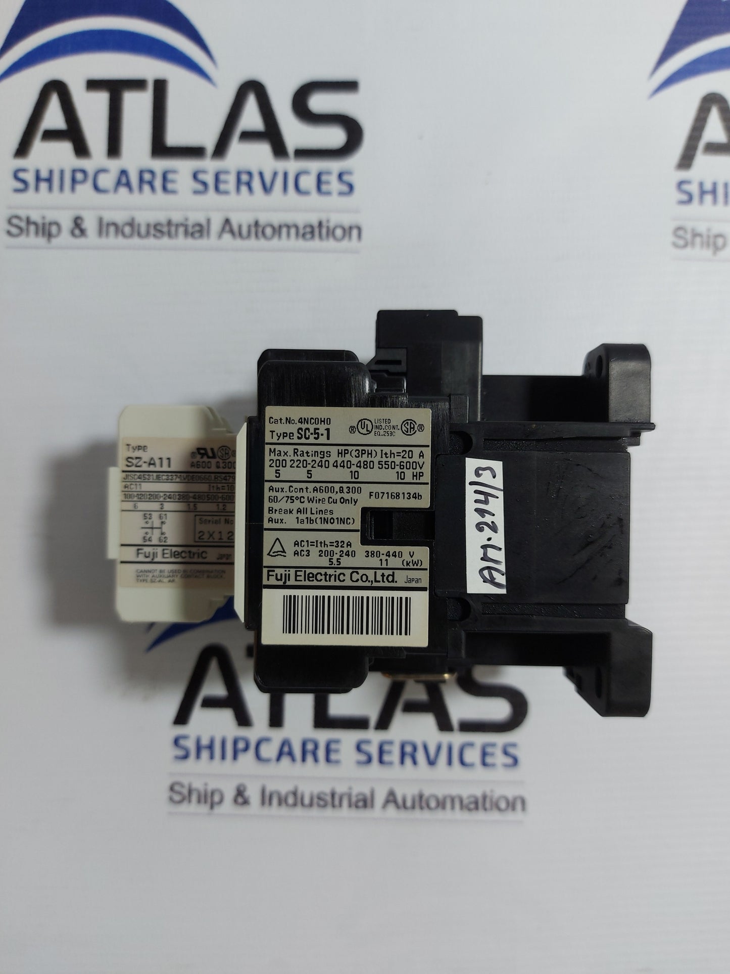 FUJI ELECTRIC SC-5-1(19) MAGNETIC CONTACTOR SZ-A11