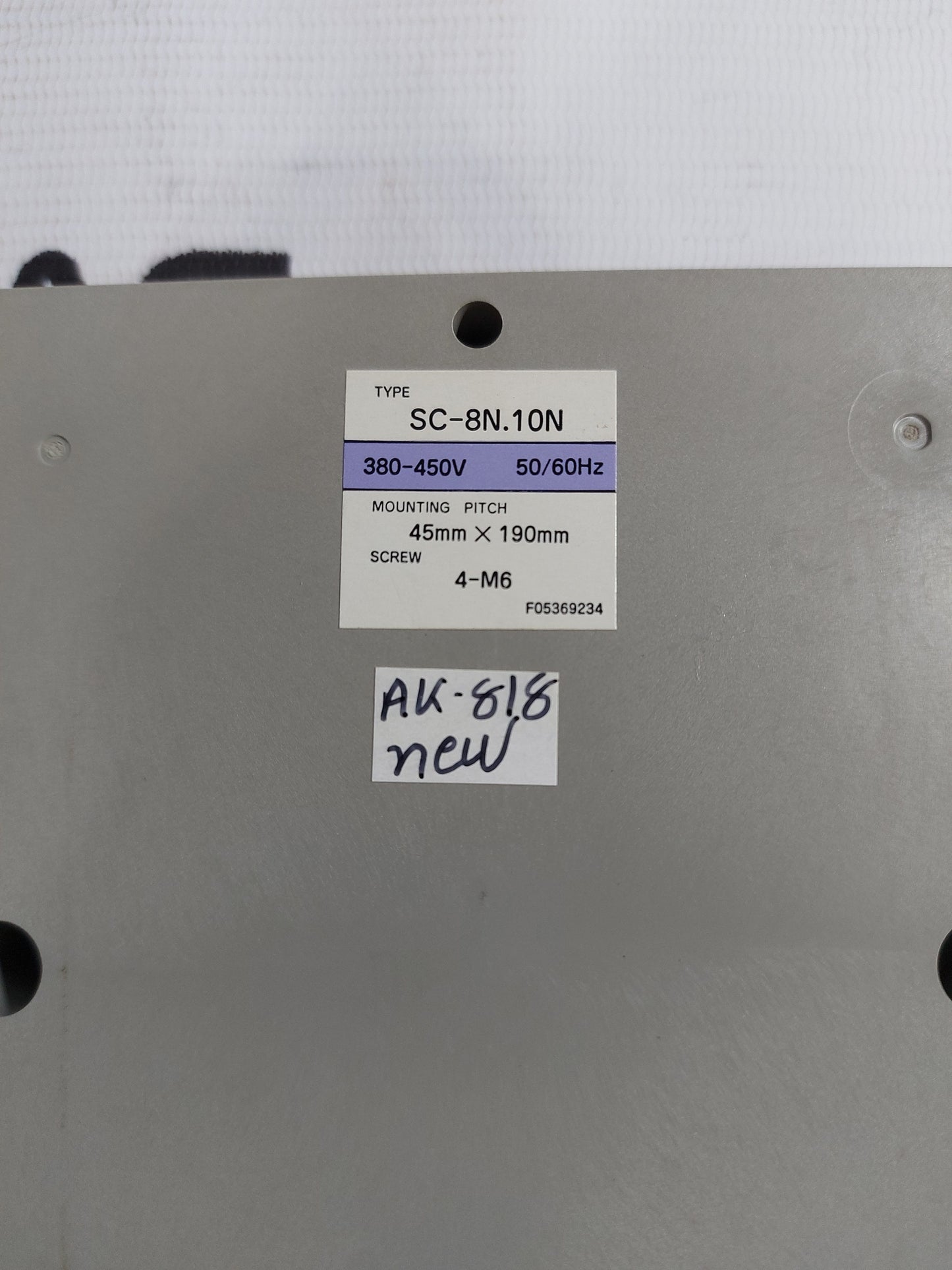 FUJI ELECTRIC SC-8N.10N MAGNETIC CONTACTOR 380-450V