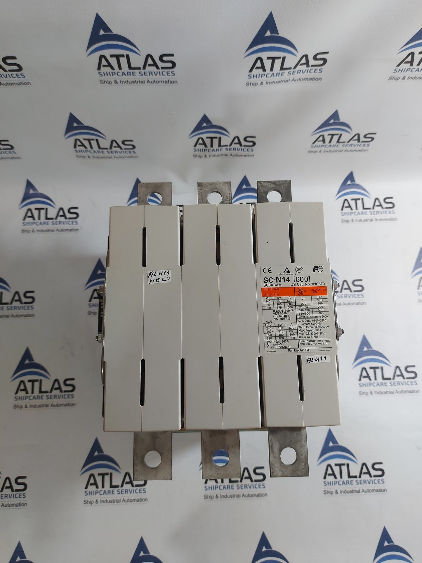 FUJI ELECTRIC SC-N14 [600] 3NC6F0 MAGNETIC CONTACTOR