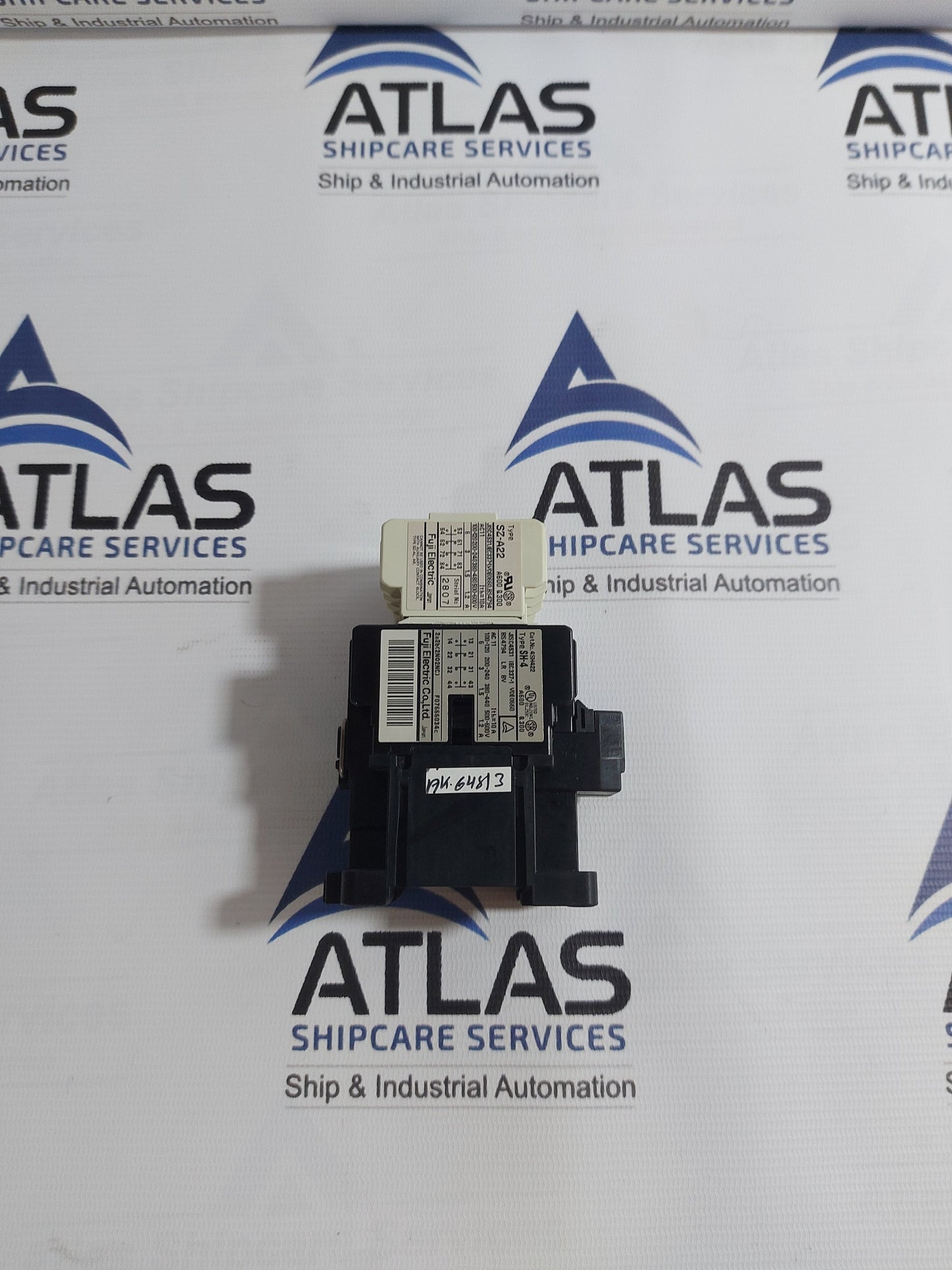FUJI ELECTRIC SH-4 CONTACTOR AUXILIARY RELAY 4SH422