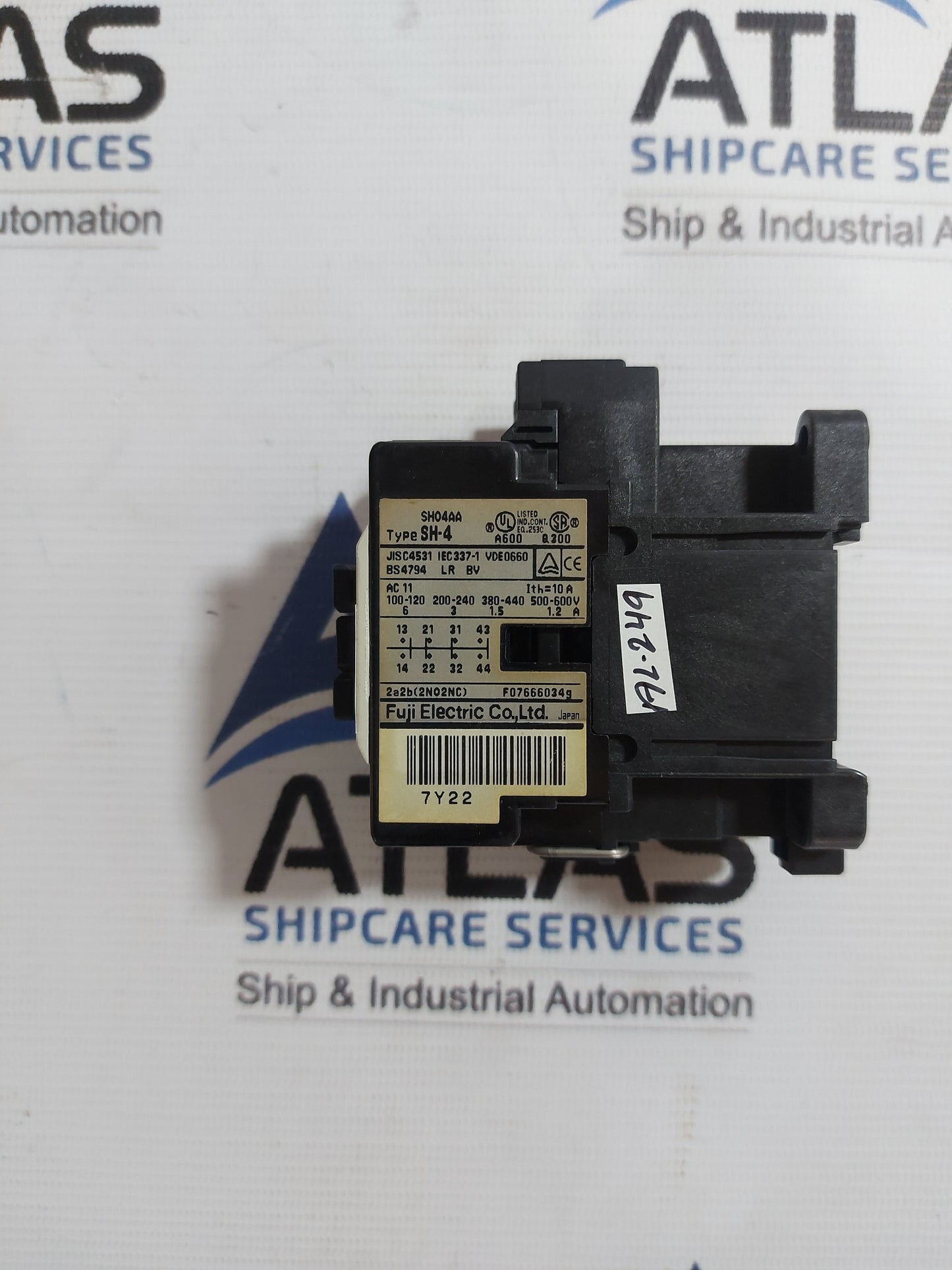 FUJI ELECTRIC SH-4 CONTACTOR RELAY 200-220V