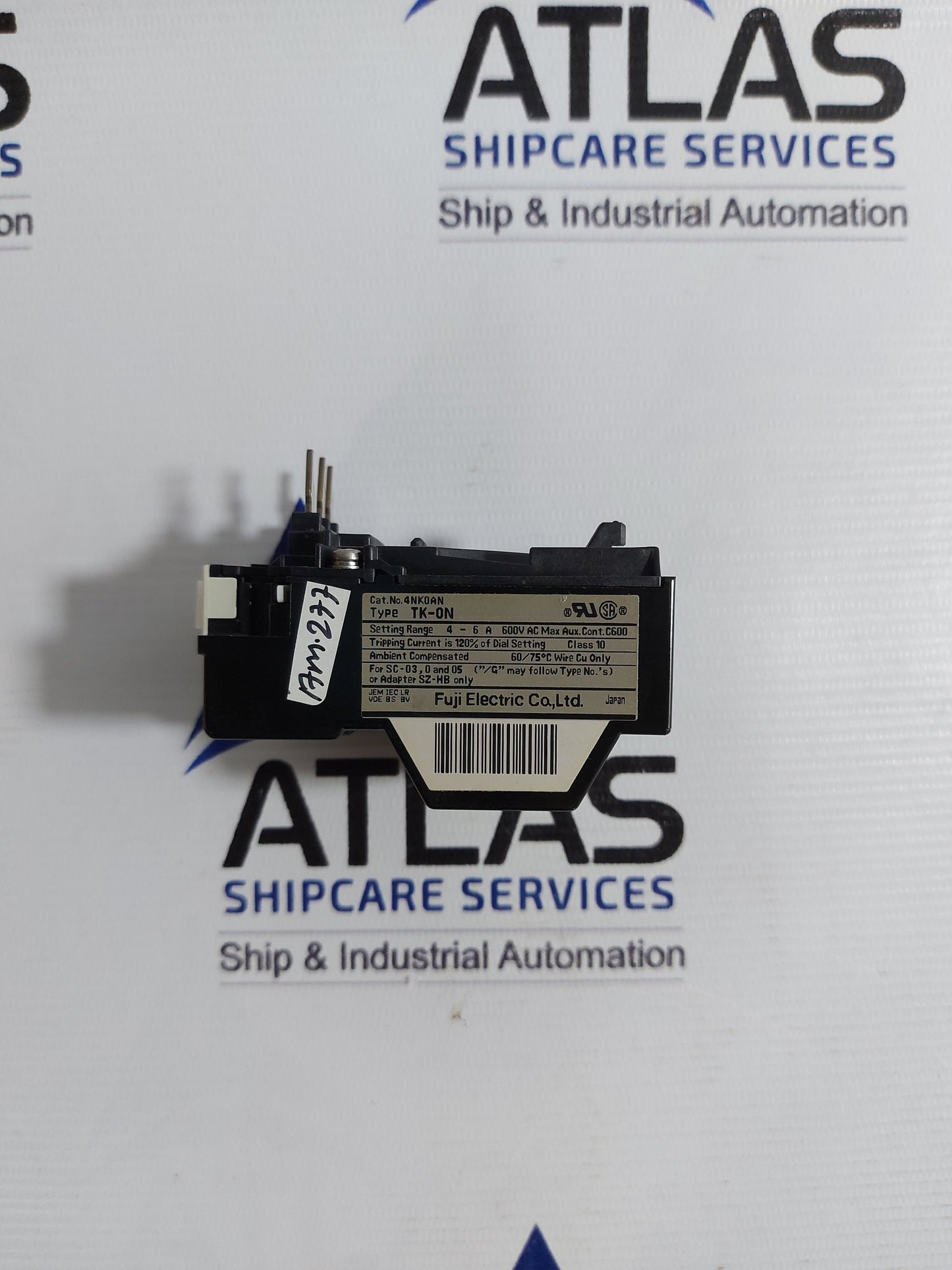 FUJI ELECTRIC TK-0N THERMAL OVERLOAD RELAY 4-6A