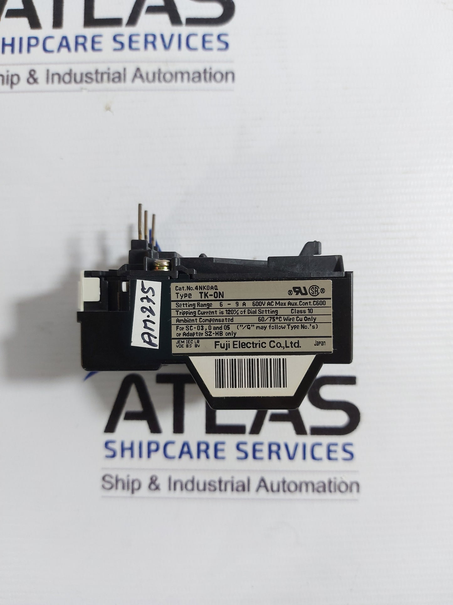 FUJI ELECTRIC TK-0N THERMAL OVERLOAD RELAY