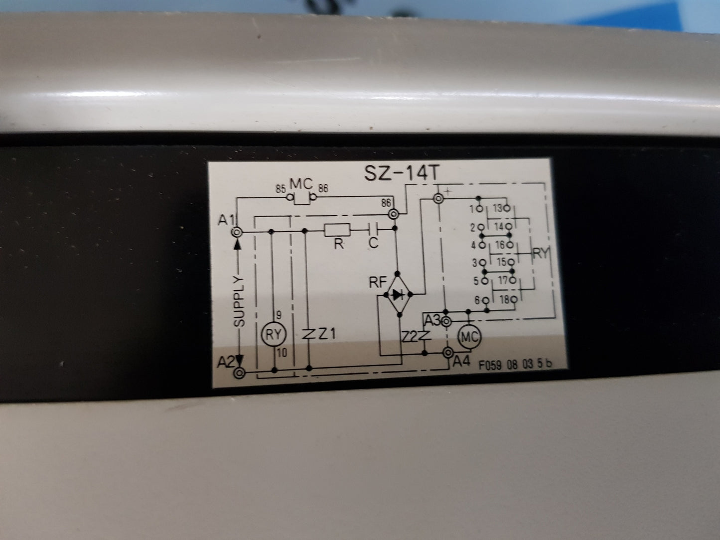 FUJI SZ-14T COIL VOLTAGE